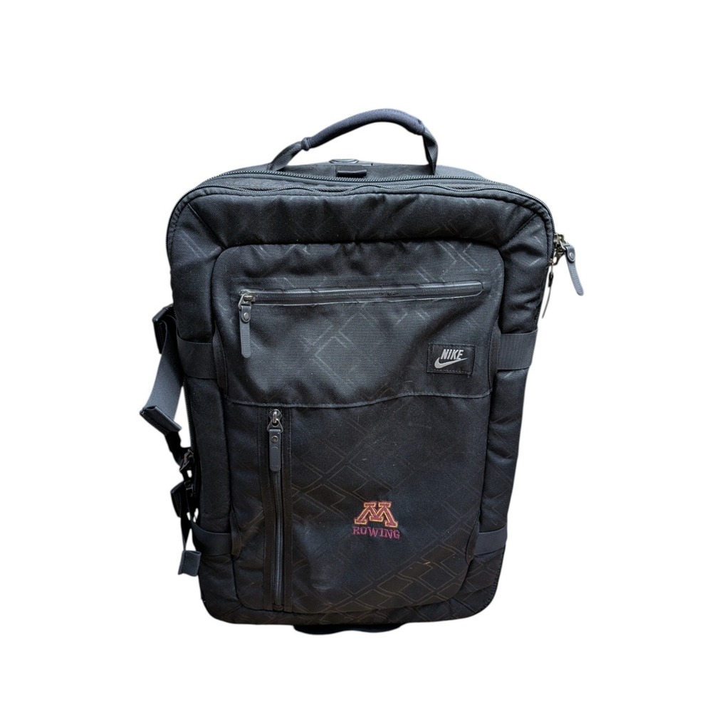 Nike FiftyOne49 32" Cordura Team Roller Wheeled Suitcase Luggage Bag Minnesota